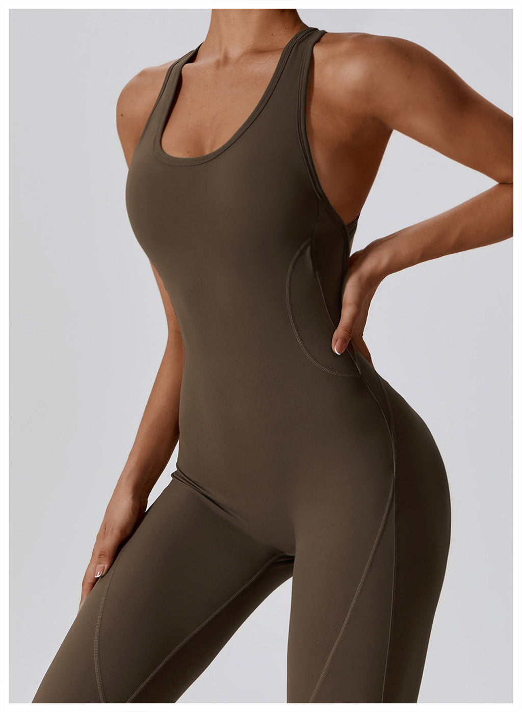 High Elastic One-piece Yoga Jumpsuit Women